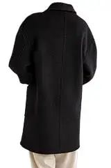 2023 Kétoldalas kasmír kabát rövid kis öltöny kis gyapjúkabáthoz Őszi tél Kép 0