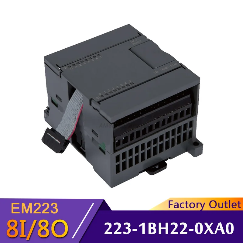 EM223 6ES7 223-1BH22-0XA0 223-1BF22 Megfelelő Siemens S7-200 PLC 8I/8O tranzisztor típusú digitális modul 223-1BH22-0XA0 Kép 0
