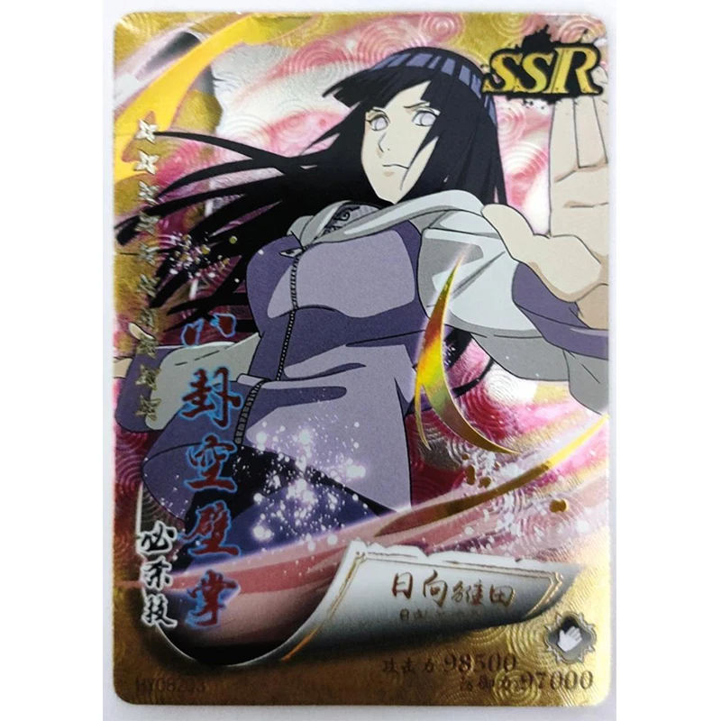 Anime NARUTO Ritka SSR tükröződések Flash kártyák Haruno Sakura Jirobo Deidara Fuu Játékok fiúknak Gyűjthető kártyák Születésnapi ajándékok Kép 5